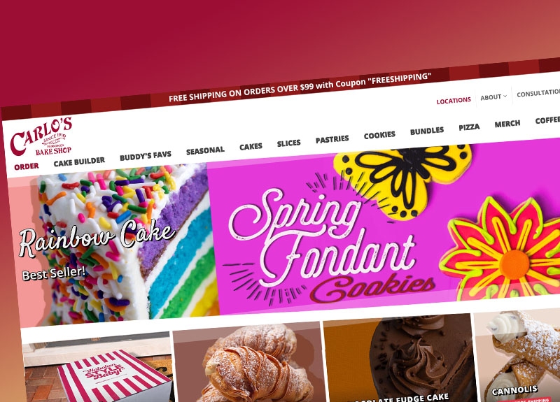 Portfoio Carlo's Bakery