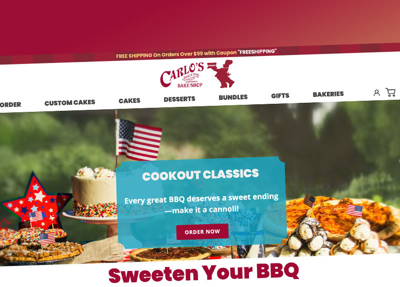 Portfoio Carlo's Bakery