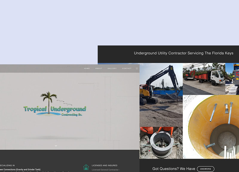 Portfolio Tropical Underground Contracting